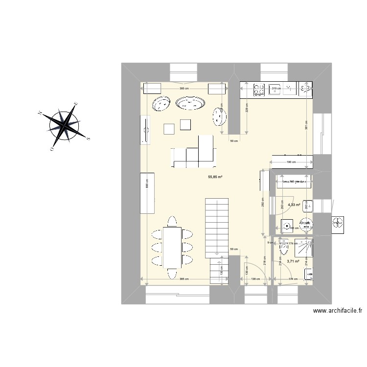 Dizimieu 2. Plan de 0 pièce et 0 m2