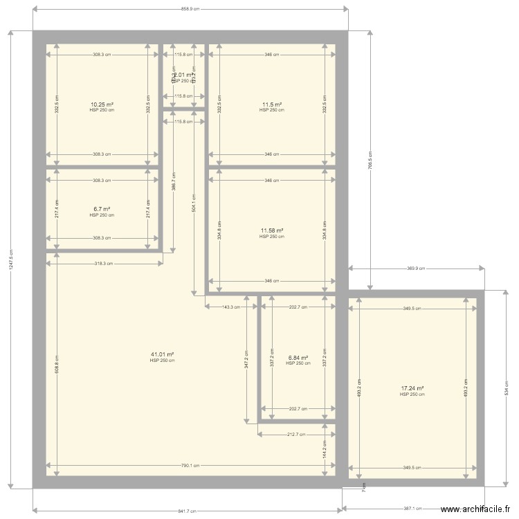 Maison . Plan de 0 pièce et 0 m2