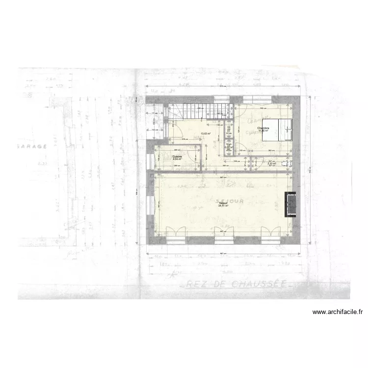 Plan Actuel Bouvet. Plan de 
