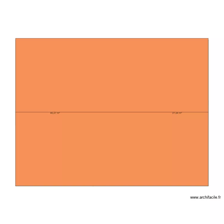 comble 1. Plan de comble 1. Plan de