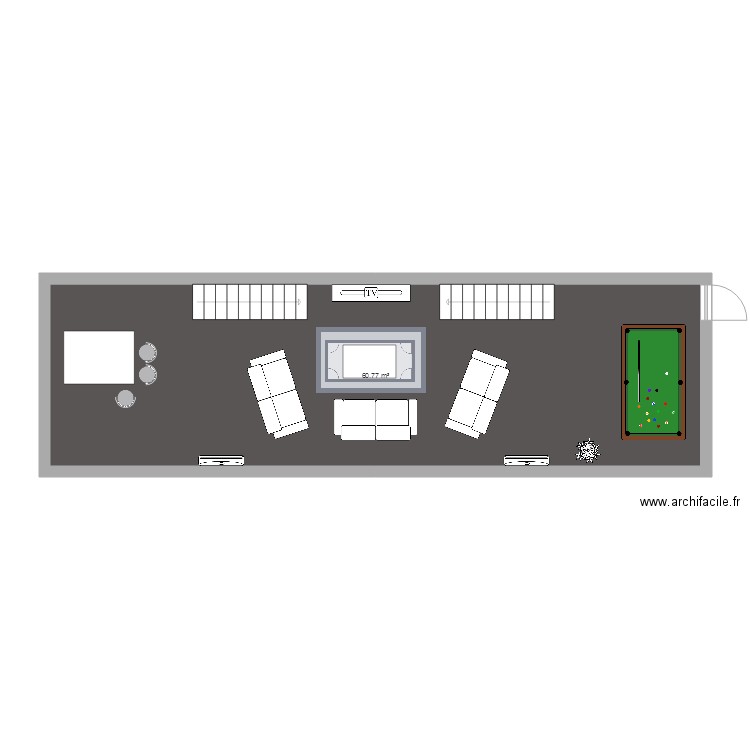 marcianno bas. Plan de 0 pièce et 0 m2