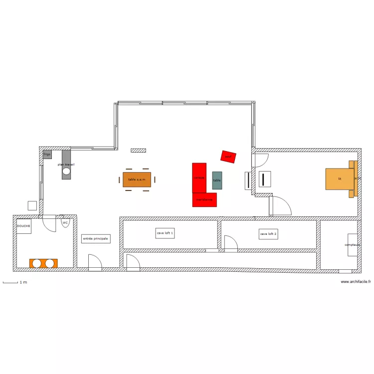 Loft Aixe Sur Vienne. Plan de Loft Aixe Sur Vienne. Plan de
