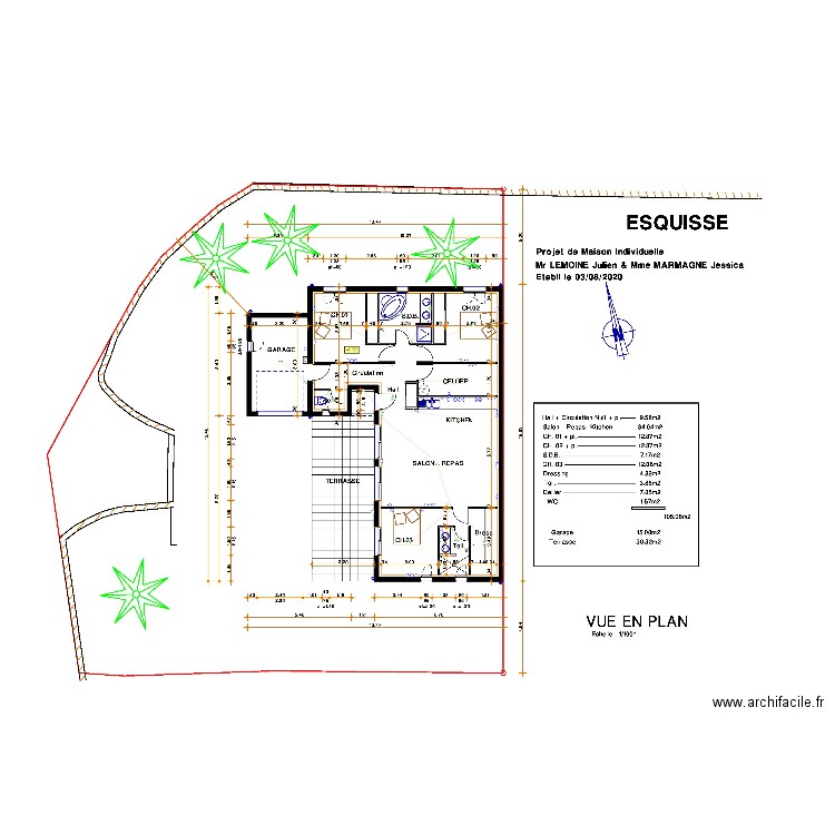 Plan Elec Lemone. Plan de 0 pièce et 0 m2