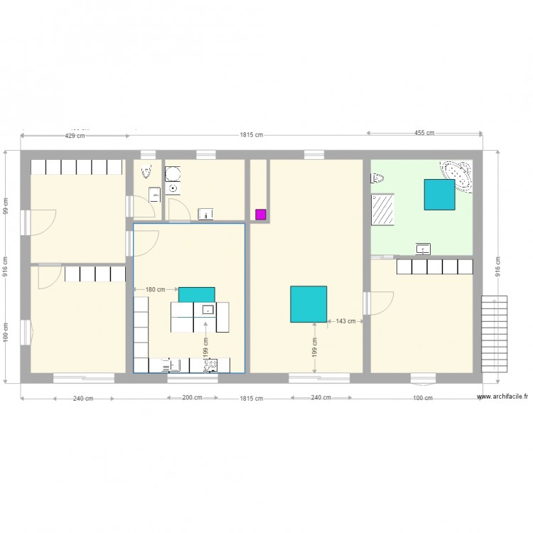 maisonmiclau61550411cuis 606. Plan de 0 pièce et 0 m2