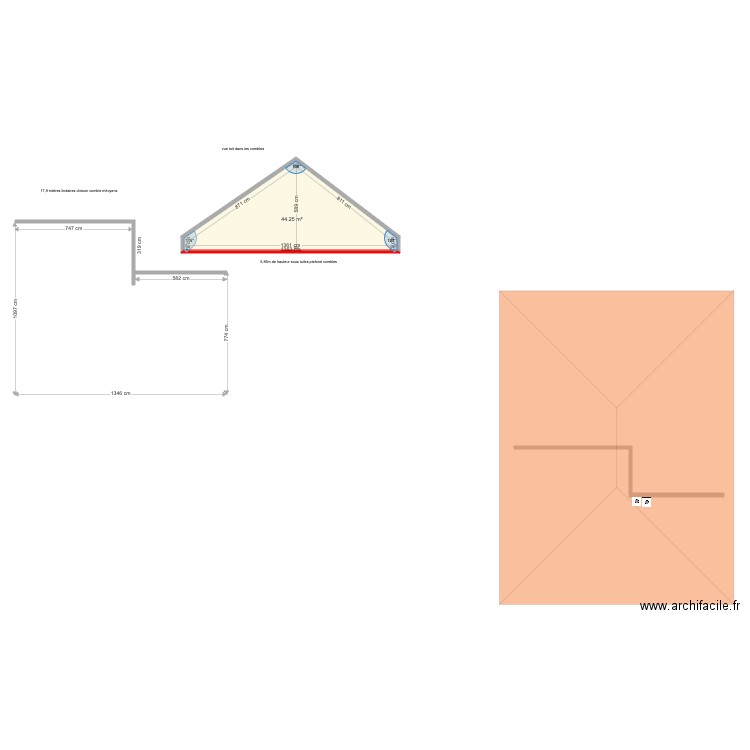 toit st ismier séparation ok. Plan de 0 pièce et 0 m2