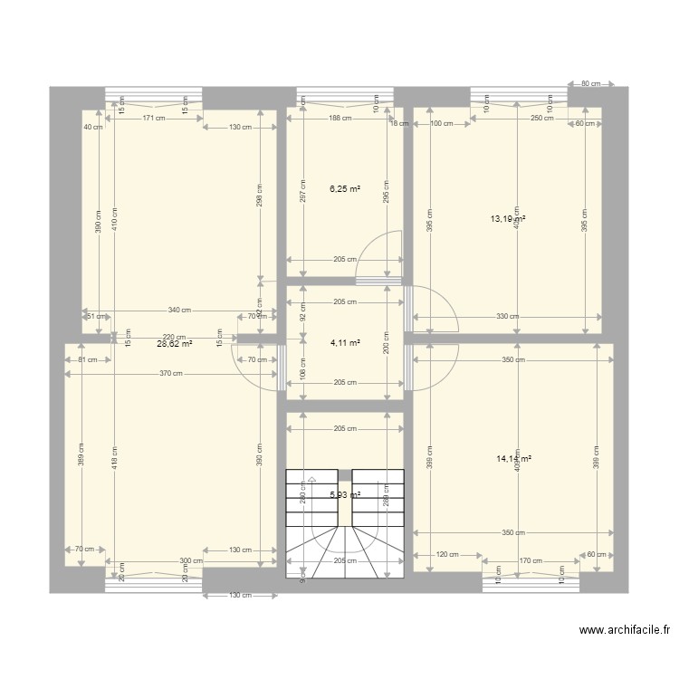 2eme. Plan de 0 pièce et 0 m2