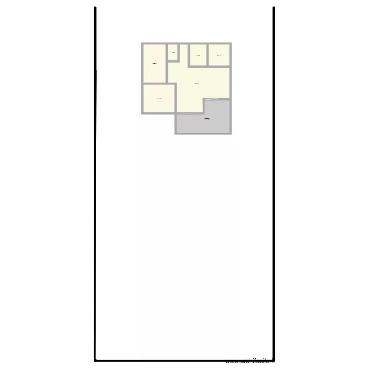 maison. Plan de 