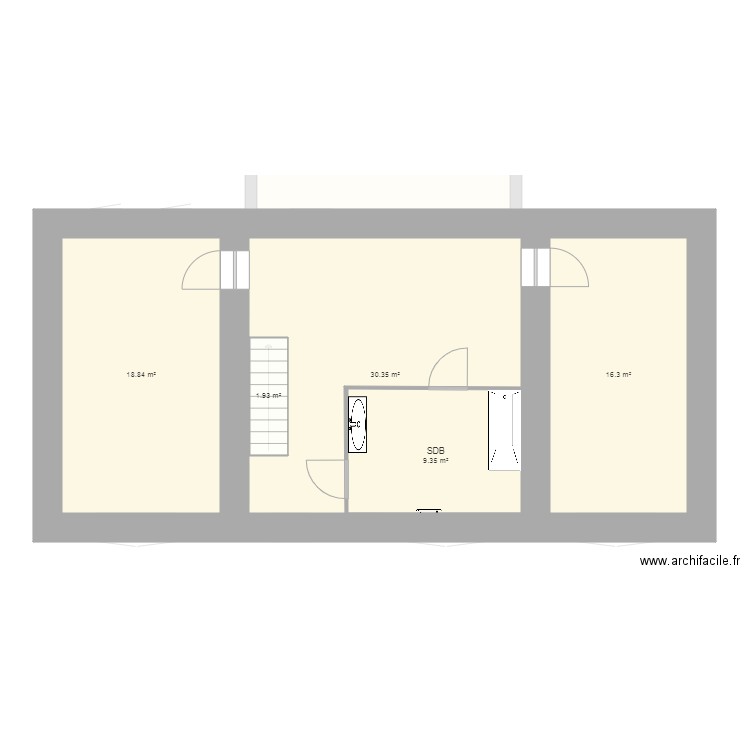 maison. Plan de 0 pièce et 0 m2
