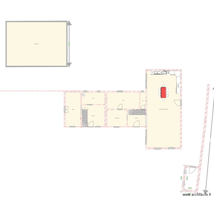 plan  sans cadastre. Plan de 0 pièce et 0 m2