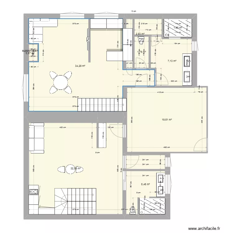 K ET N 2 nic mag 1etage definif 4 validé. Plan de K ET N 2 nic mag 1etage definif 4 validé. Plan de