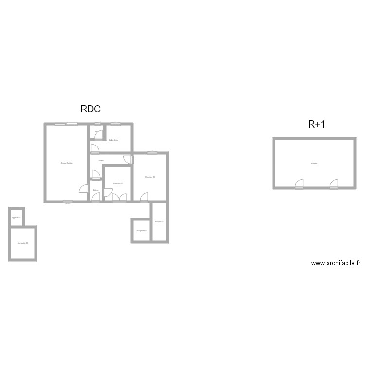 350600838. Plan de 12 pièces et 135 m2