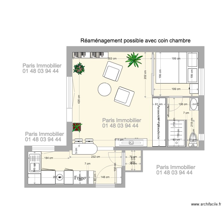 CHASSELAT 4. Plan de 0 pièce et 0 m2