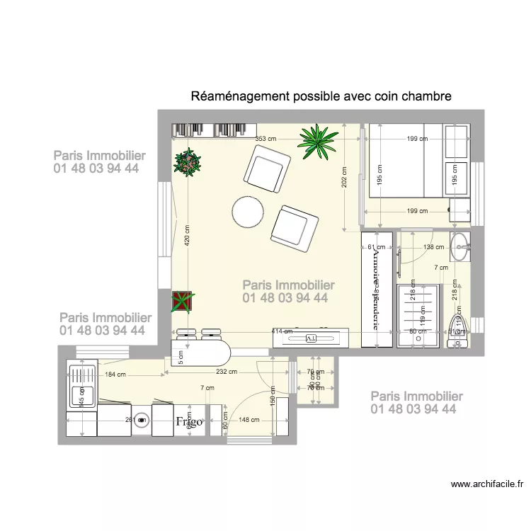 CHASSELAT 4. Plan de 