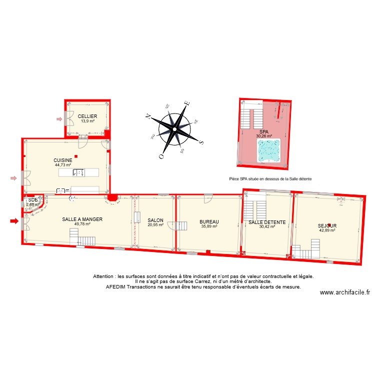 BI 6858 RDC BIS. Plan de 0 pièce et 0 m2