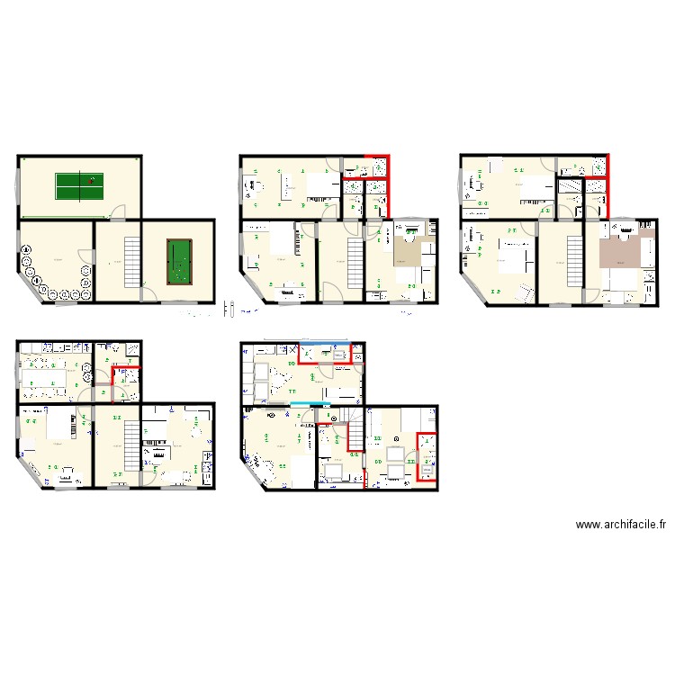 Ryckmans maison5. Plan de 0 pièce et 0 m2