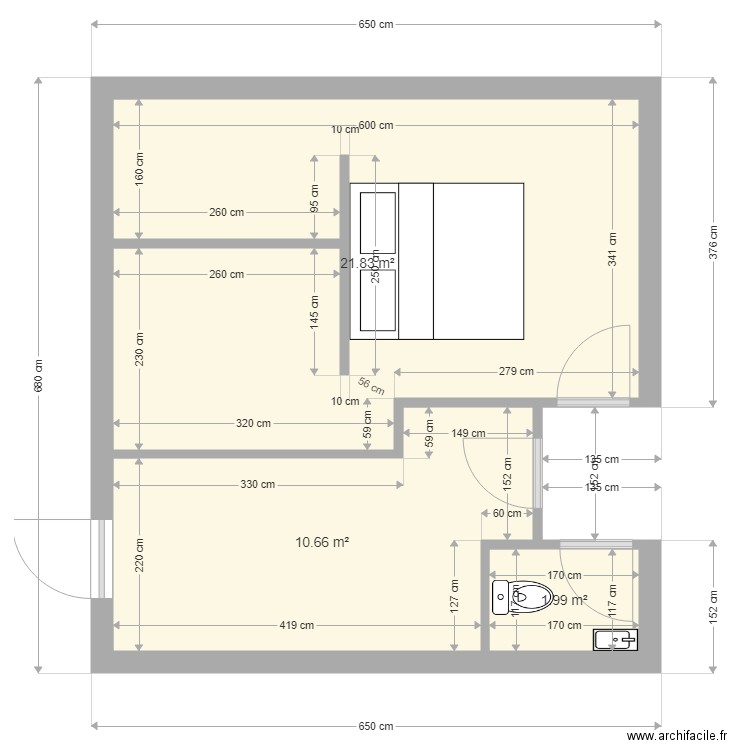 chambre cellier. Plan de 0 pièce et 0 m2