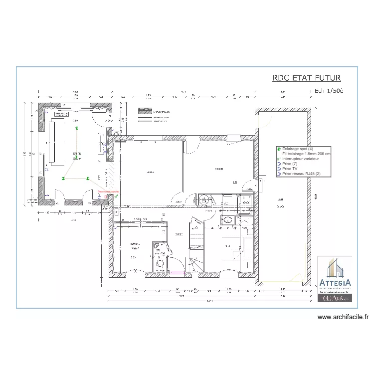 Plan électrique Crestin. Plan de Plan électrique Crestin. Plan de