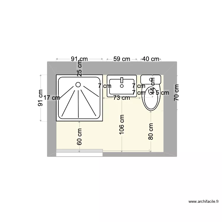 sdb etage marci. Plan de sdb etage marci. Plan de