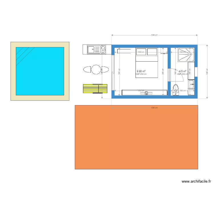 MAISON 2 VIC. Plan de 