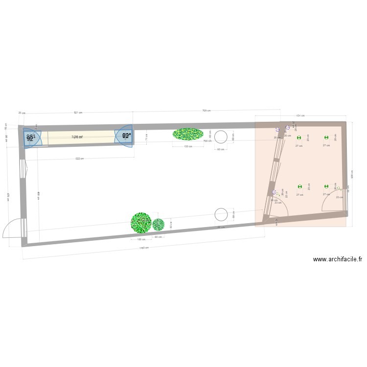 Extension de Dun. Plan de 0 pièce et 0 m2