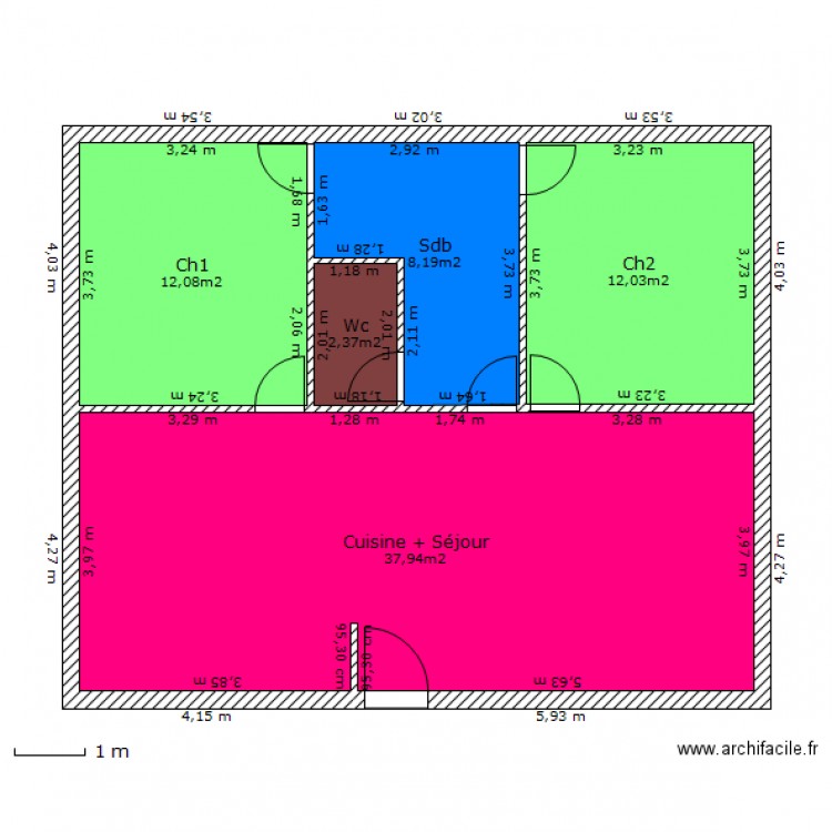 0005. Plan de 0 pièce et 0 m2