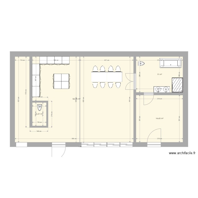belgodere 2023. Plan de 0 pièce et 0 m2