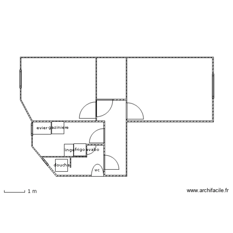 appart olivia. Plan de 