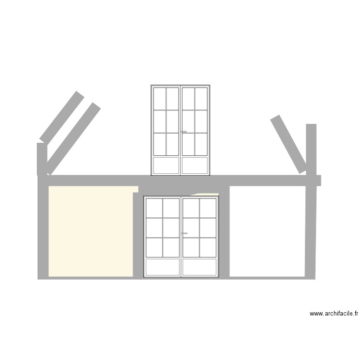fleury pignon. Plan de 0 pièce et 0 m2