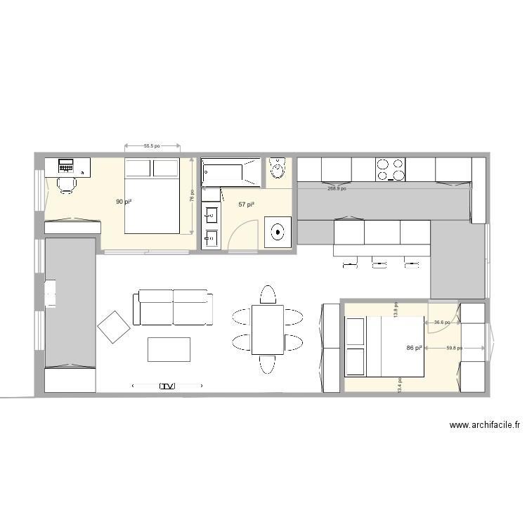 5093 Chambord Option 42. Plan de 0 pièce et 0 m2