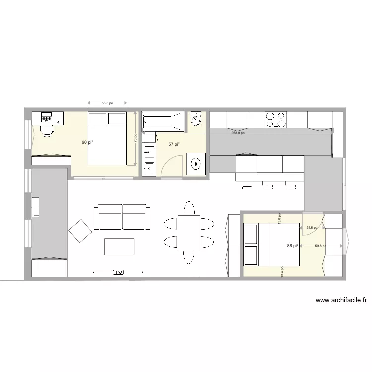 5093 Chambord Option 42. Plan de 5093 Chambord Option 42. Plan de