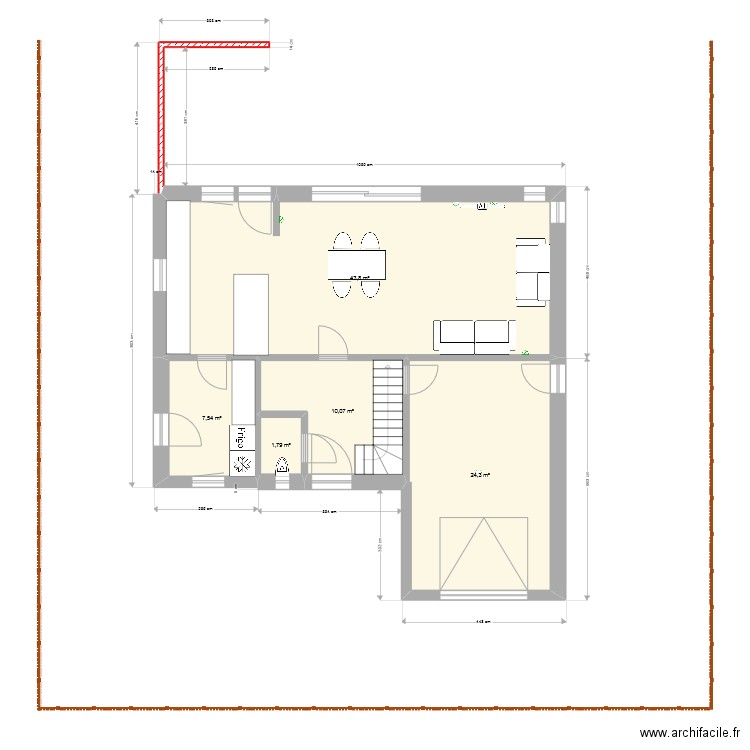 plan 3 . Plan de 0 pièce et 0 m2