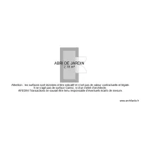 BI 10992 ABRI DE JARDIN