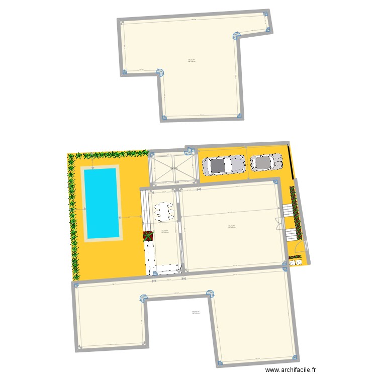 Cadastre_Gouv_taupin_modif. Plan de 5 pièces et 323 m2