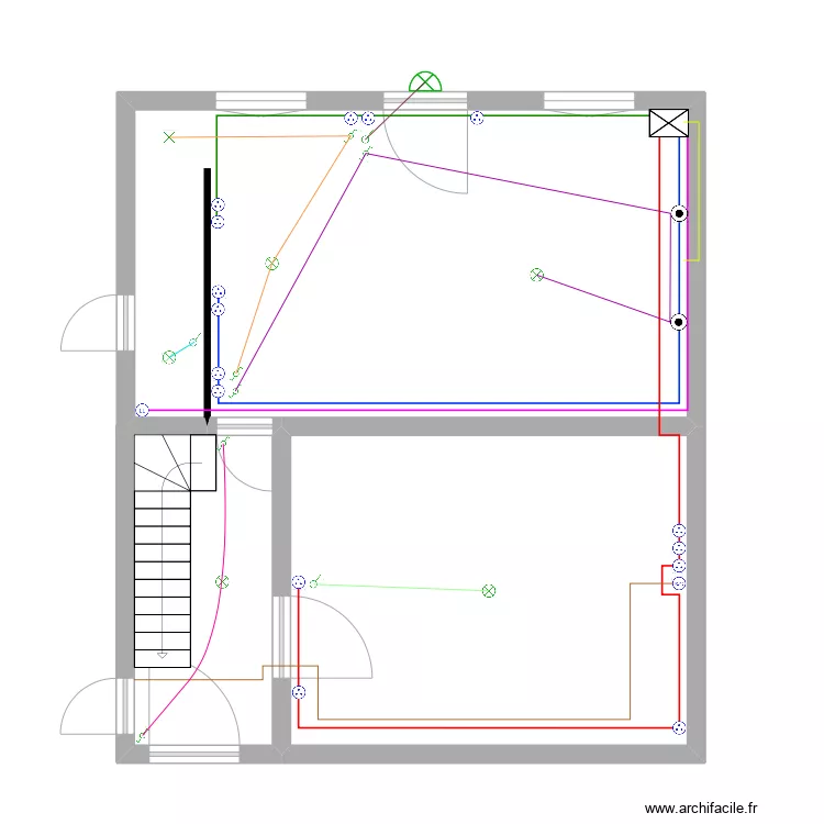 Plan élec. Plan de Plan élec. Plan de