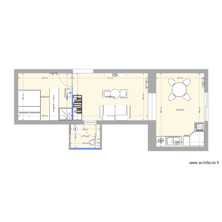 sous sol 3. Plan de 0 pièce et 0 m2