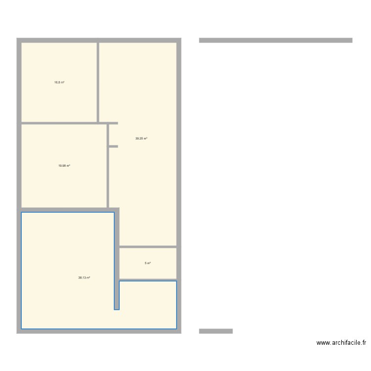 Ragon gite. Plan de 0 pièce et 0 m2