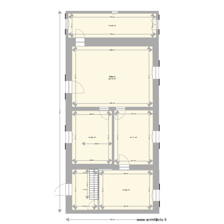 Petit Rezole RDC  Version 2. Plan de 0 pièce et 0 m2