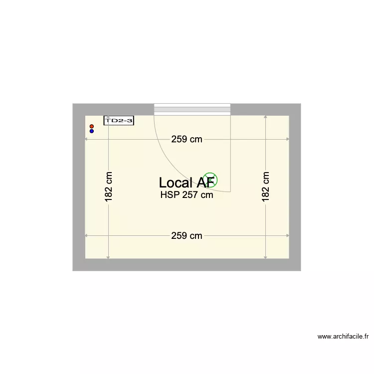 Local AF. Plan de Local AF. Plan de