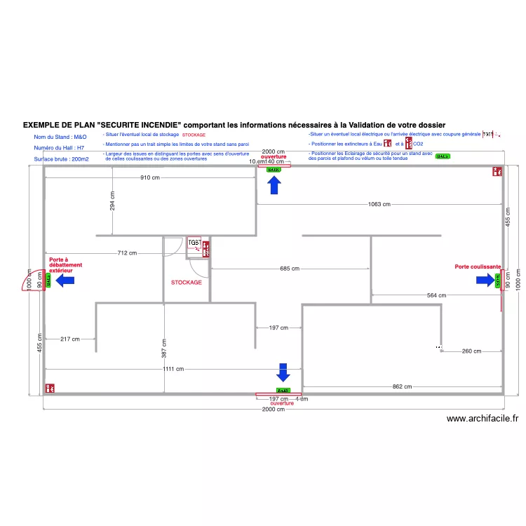 Stand. Plan de Stand. Plan de