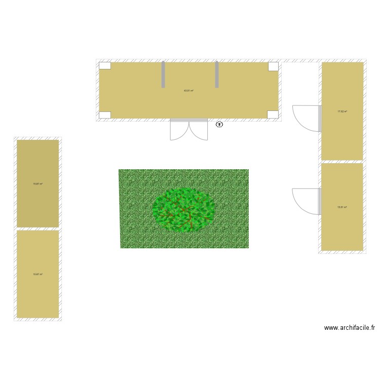 equestrian center Malia. Plan de 0 pièce et 0 m2