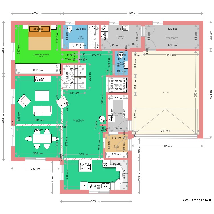 NoirmontRez25. Plan de 0 pièce et 0 m2