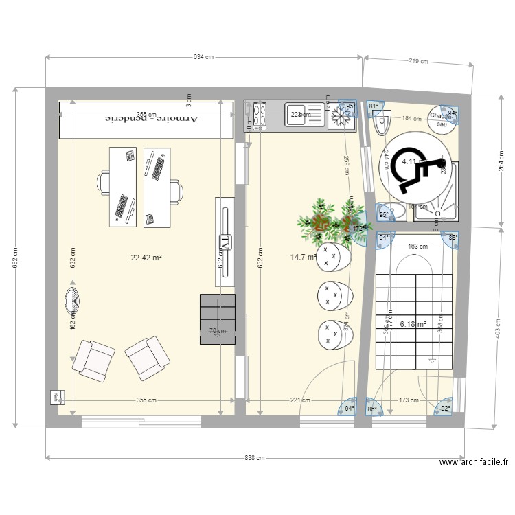 visan v6 RDC 01 12 2019. Plan de 0 pièce et 0 m2