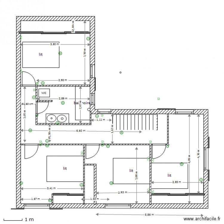 etage 08 2016 01. Plan de 0 pièce et 0 m2