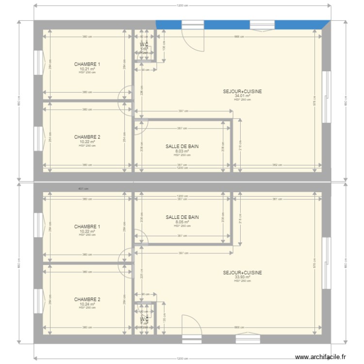MAISON LEOU 2. Plan de 0 pièce et 0 m2