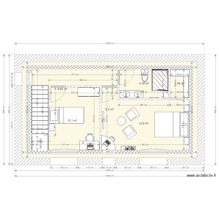 R1   4. Plan de 0 pièce et 0 m2