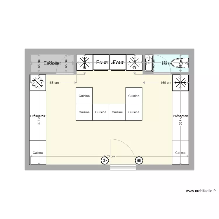 Boutique Noisy2. Plan de Boutique Noisy2. Plan de