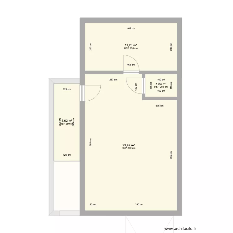 loft 2. Plan de 