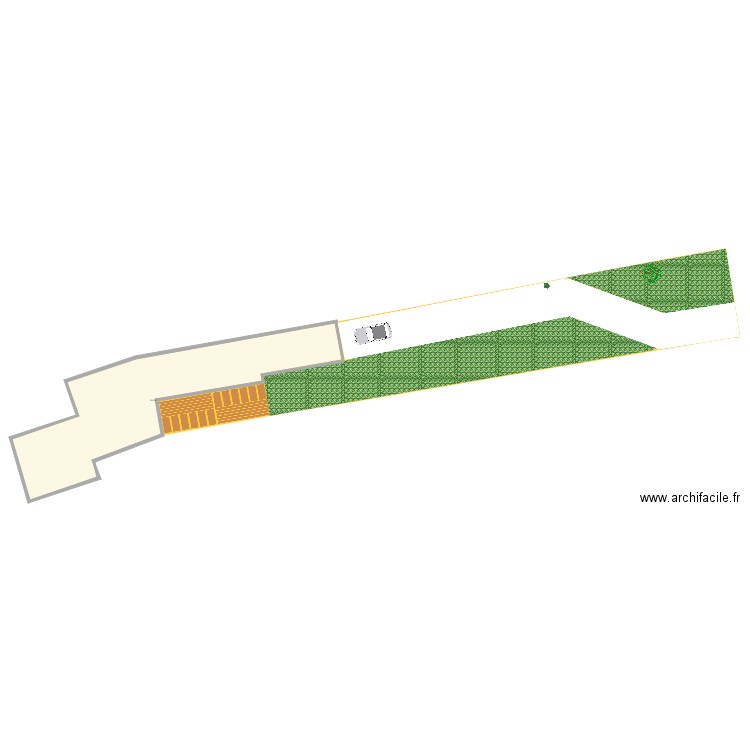 PLAN DE MASSE1. Plan de 0 pièce et 0 m2