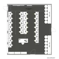 Plan salle informatique configuration 5