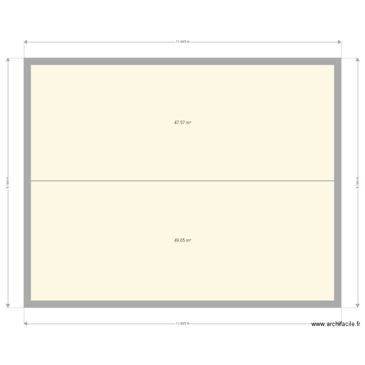 Boulangerie. Plan de 0 pièce et 0 m2